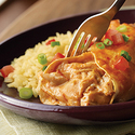 Easy Chicken & Cheese Enchiladas
